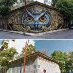 Wisdom Listens, Street Art In Athens, Greece